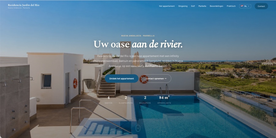 Jardin del Rio website
